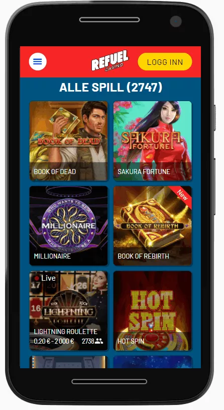 Refuel Casino App